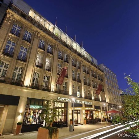 Kastens Hotel Luisenhof Хановер Екстериор снимка The hotel at night